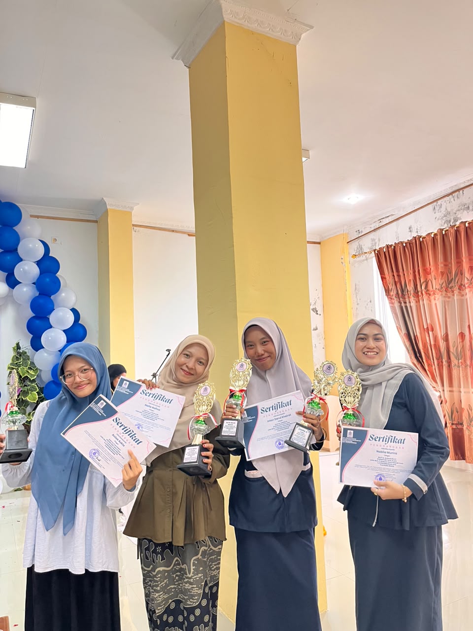 Anggota Racana Pramuka Teuku Chiek di Tunong-Cut Meutia Nabila Munira Terpilih sebagai Duta Baca UIN Sultanah Nahrasiyah Kategori Sahabat 2026
